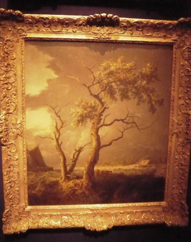 Paesaggio fluviale in tempesta - Museum Alkamaar